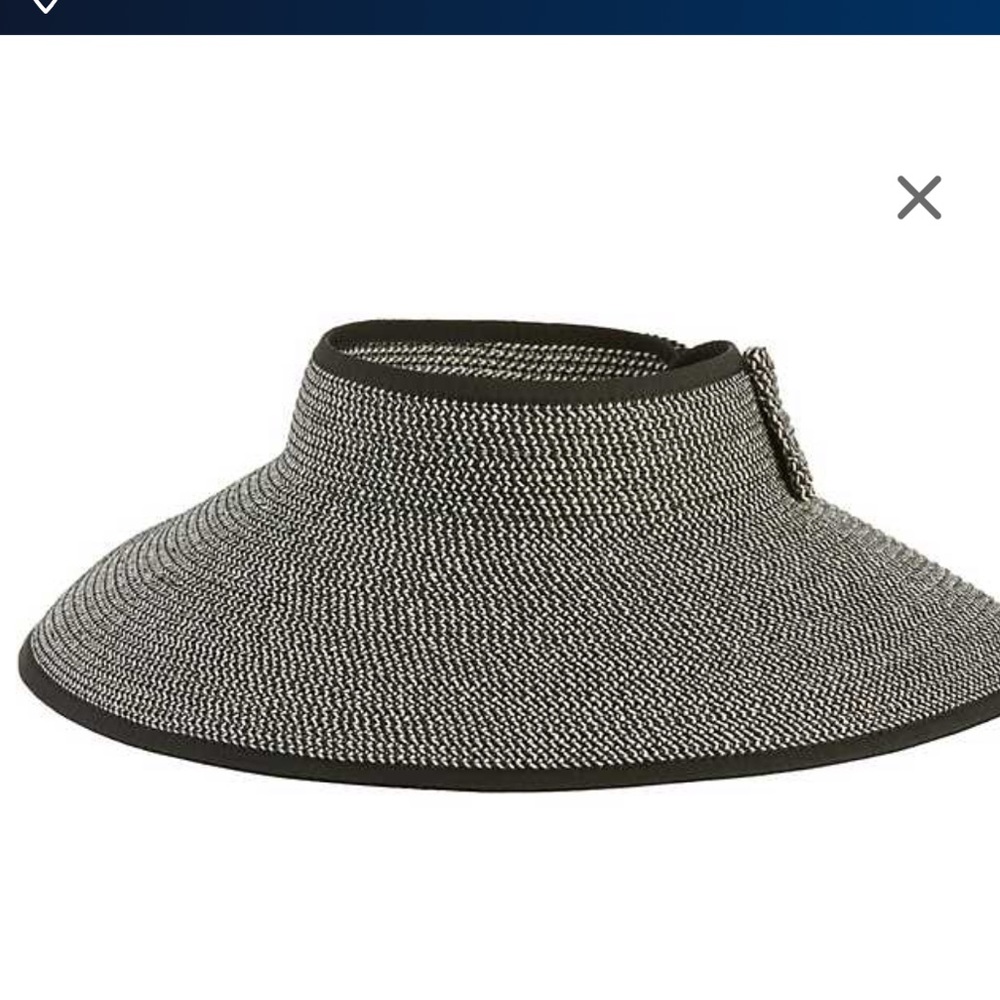 Women’s bow visor hat!
